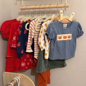 12M - 2T Fall and Winter Toddler Girl Lot